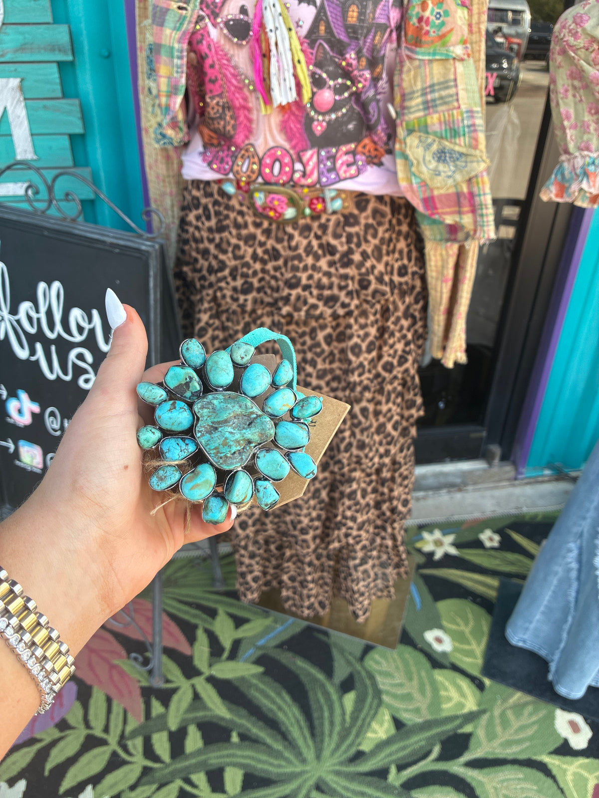 Turquoise belt 1