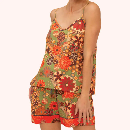 Cami Kaleidoscope Pajama Set