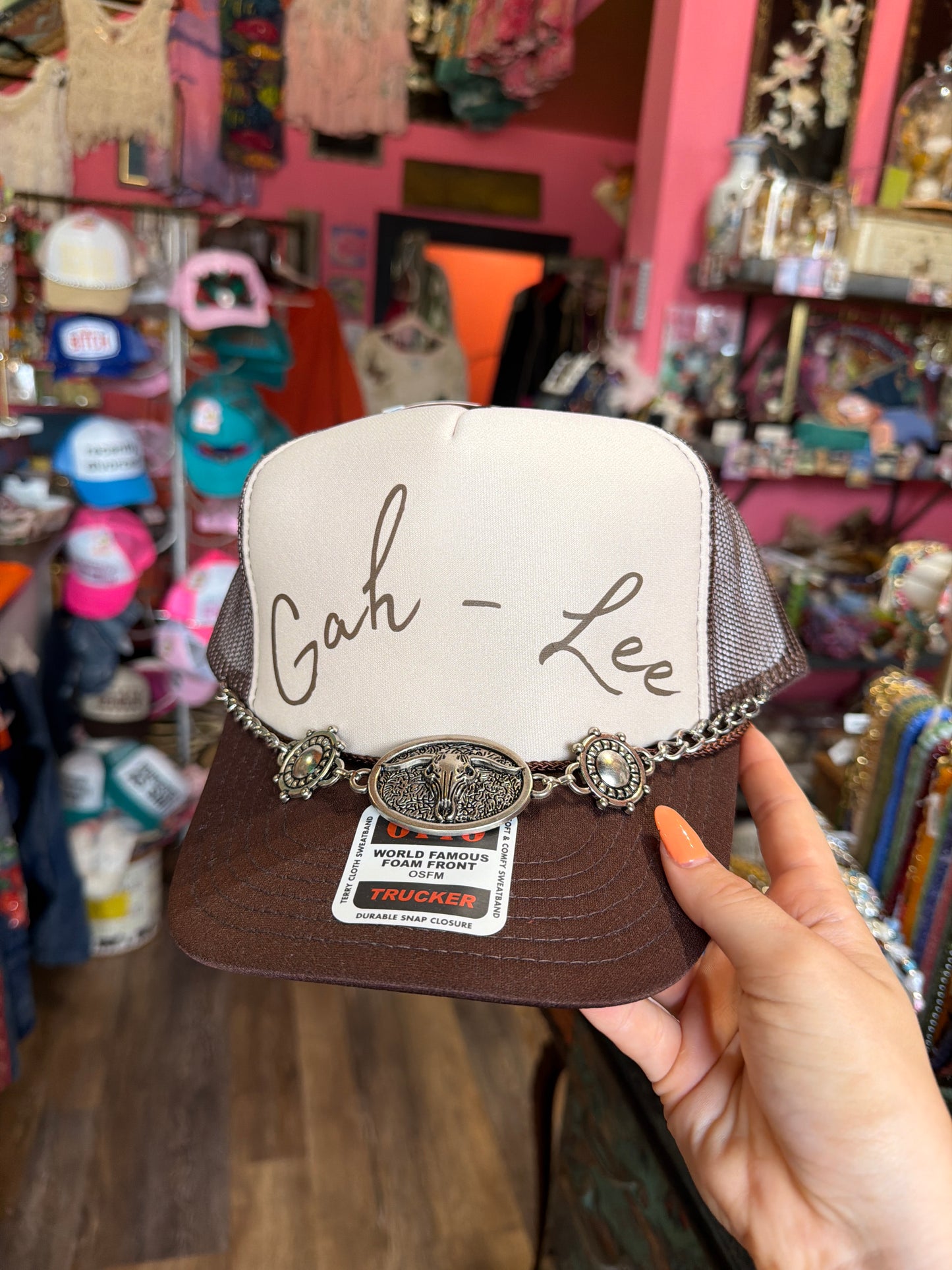 Gah-Lee Western Trucker Hat