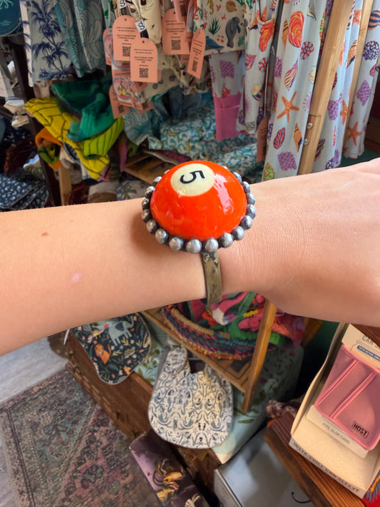 5 Ball Orange Cuff