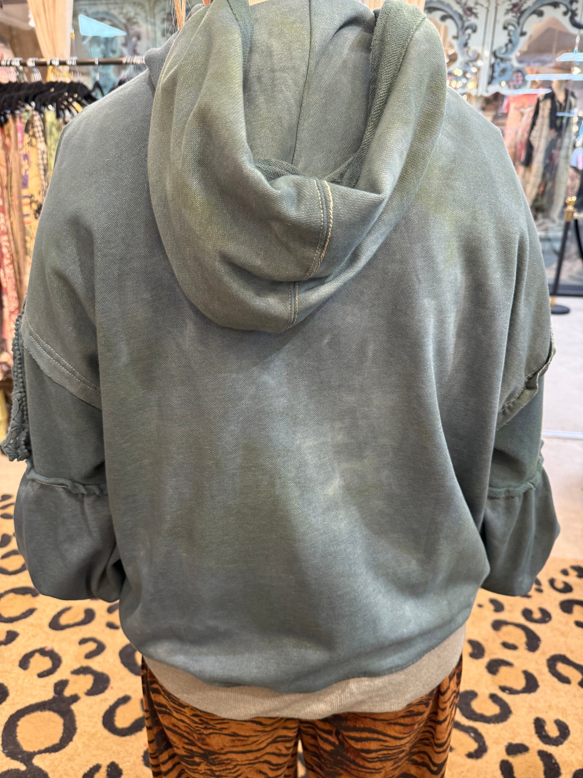 Teal Tied About Jacket