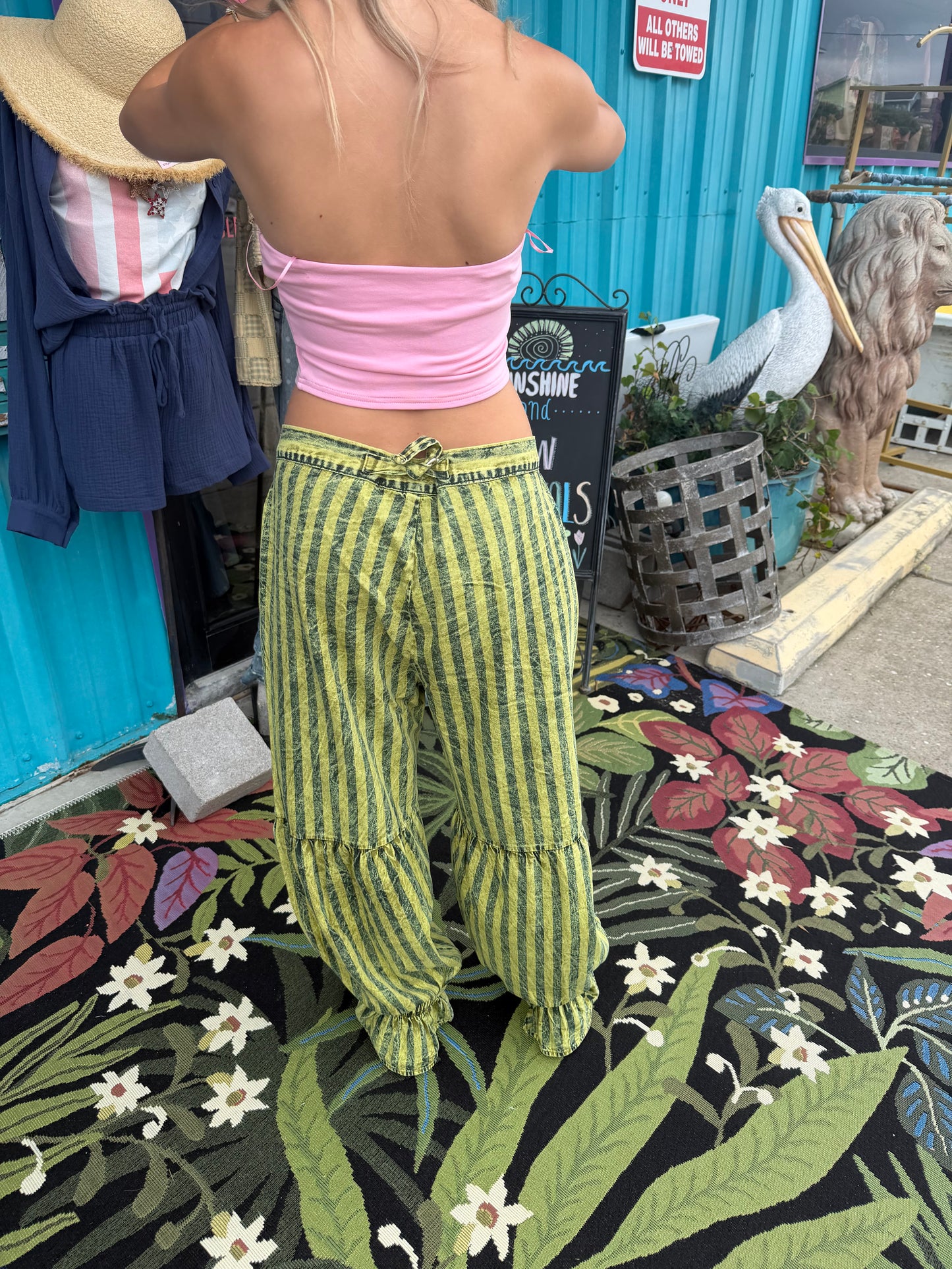 STRIPED SPIRIT TIGER PANTS