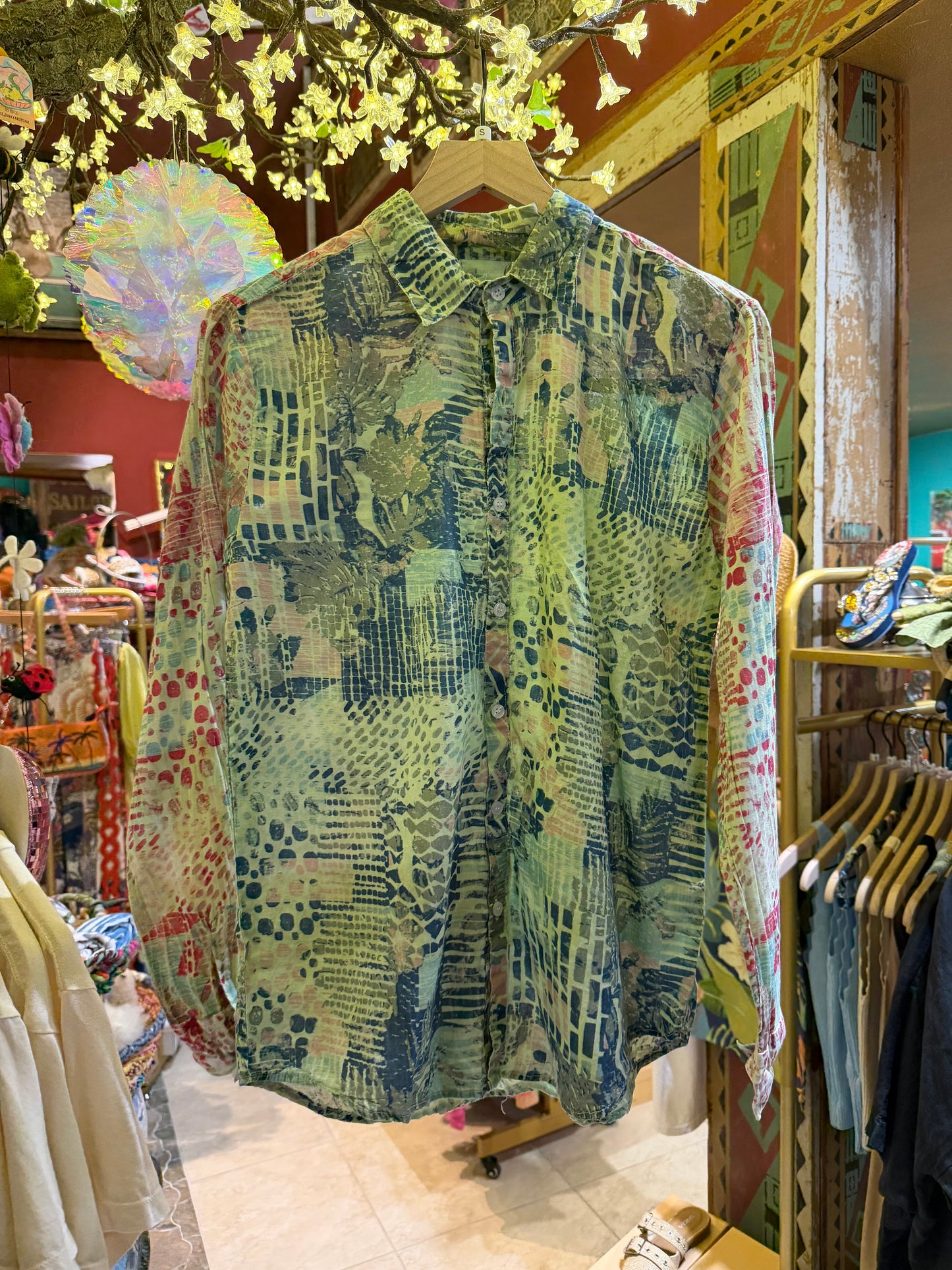 The Siren Button Down Blouse