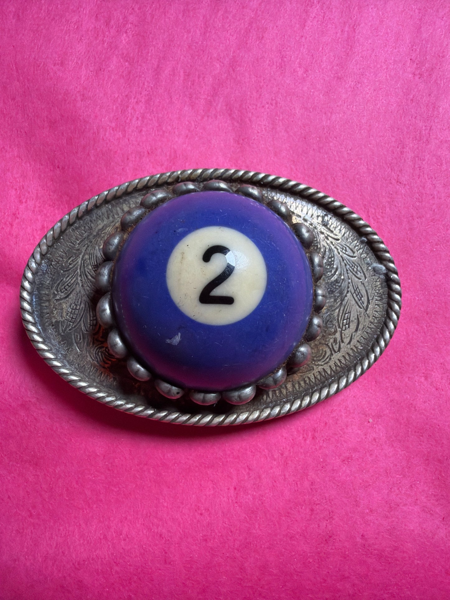 2 ball belt buckle