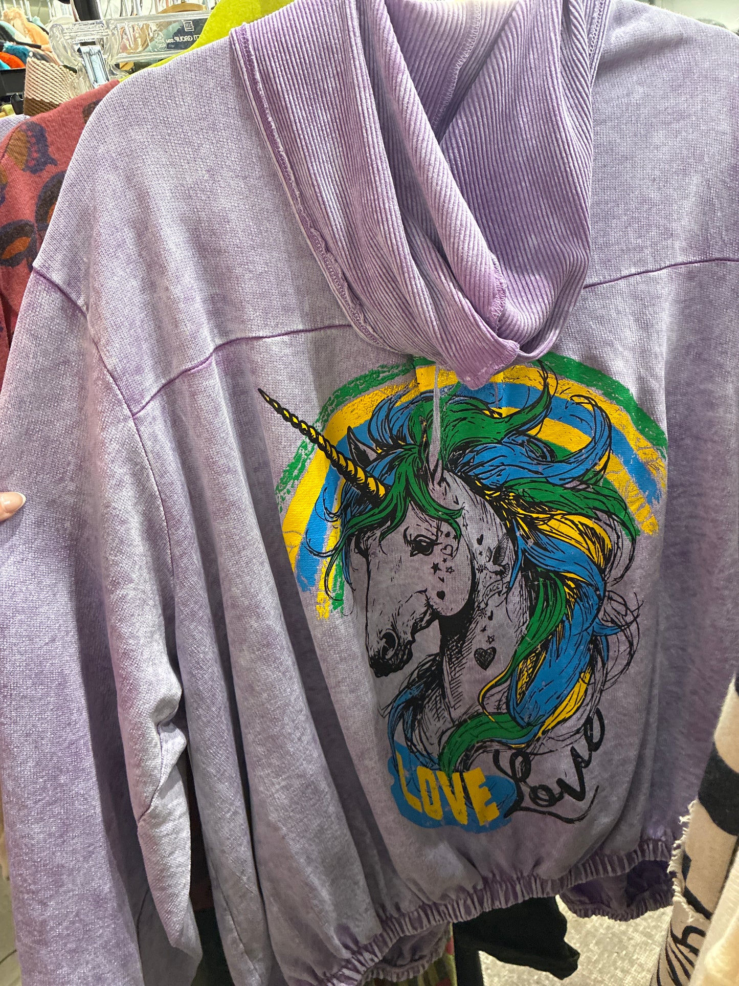 PURPLE UNICORN JACKET