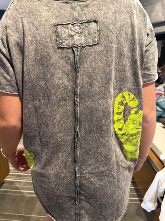 Mineral Grey Tiger Tee