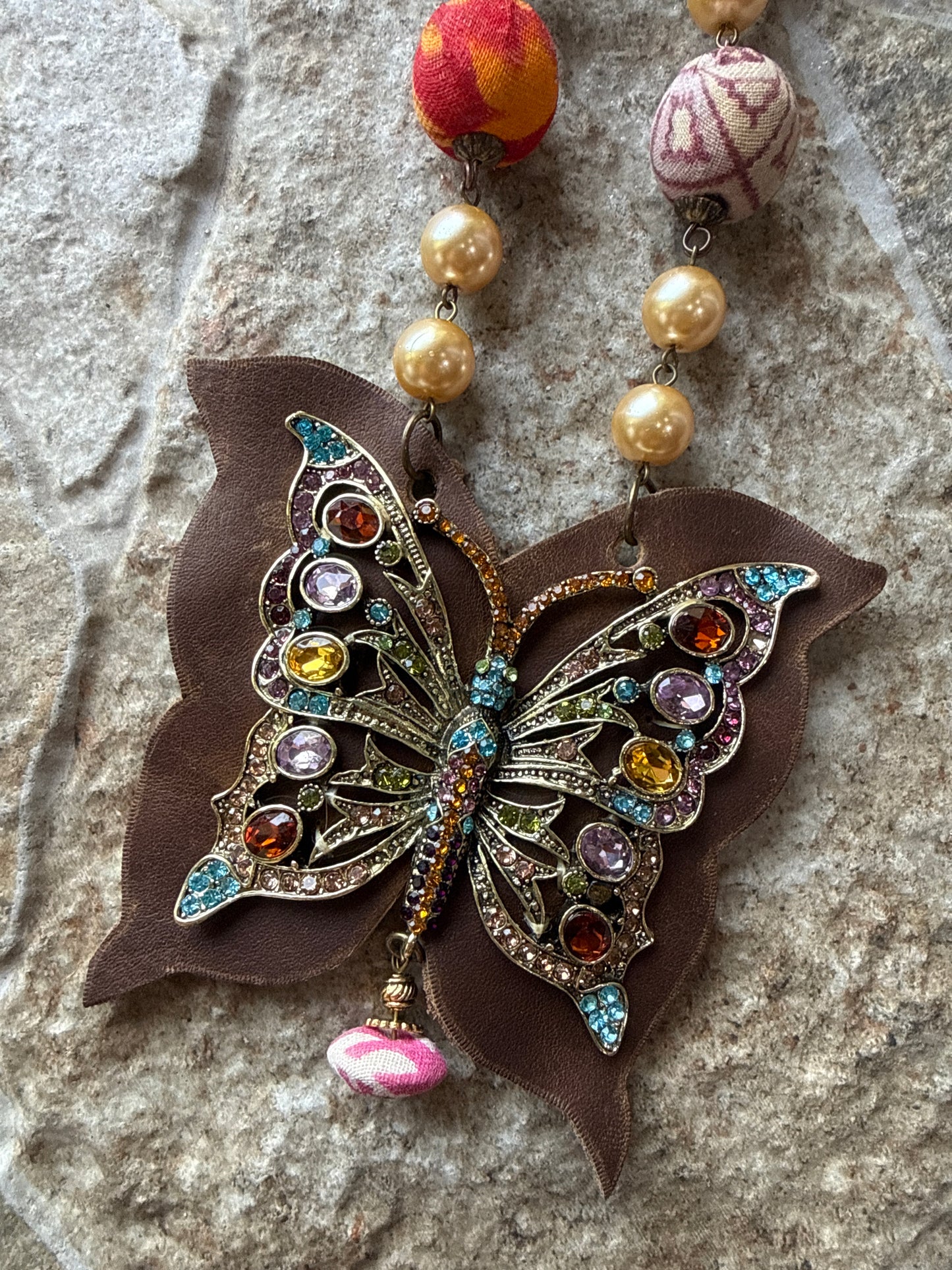 Garden Butterfly Necklace