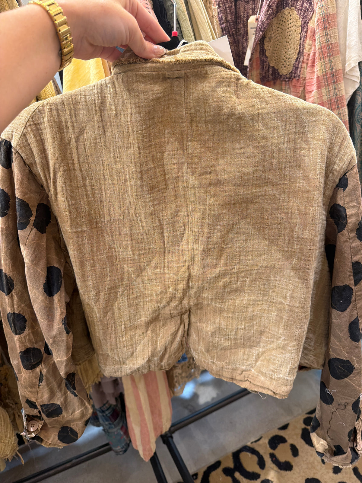 Painted Moon Polka Dot Jacket