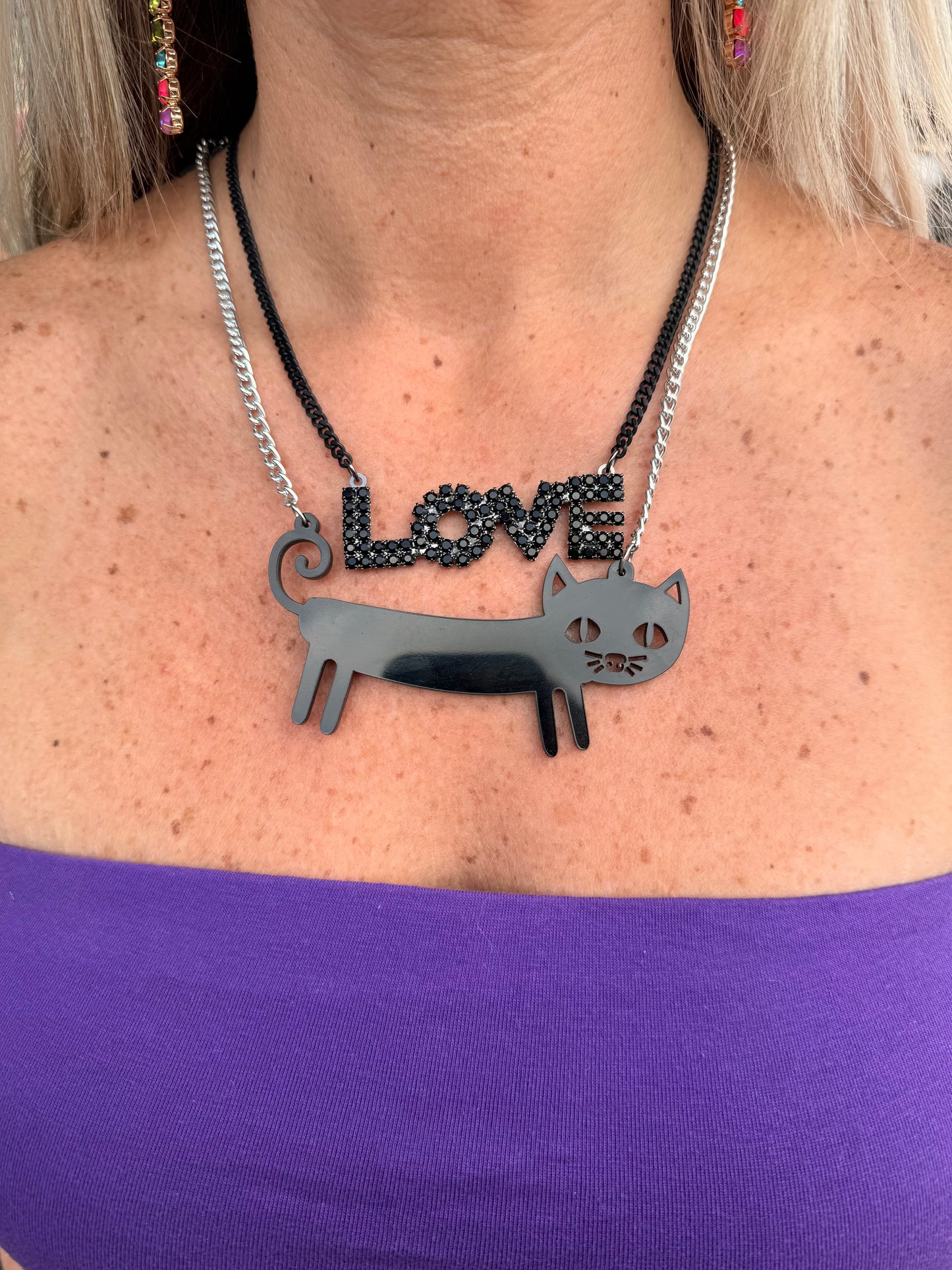 Black Cat Necklace