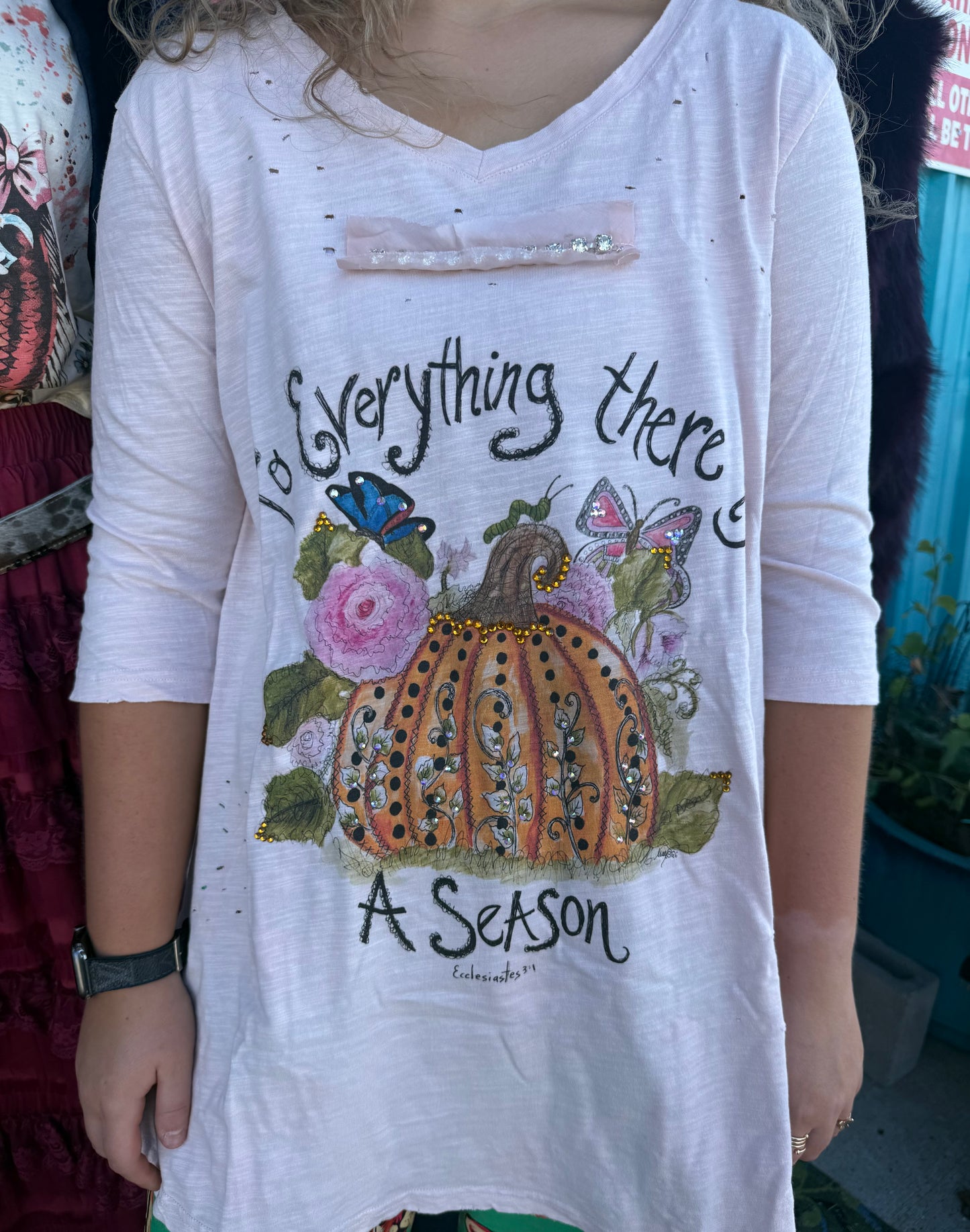 To Everything There Is A Season Tattered Tee Bundle