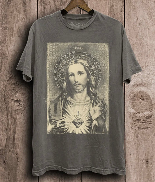 The Heart of Jesus Graphic T-Shirt