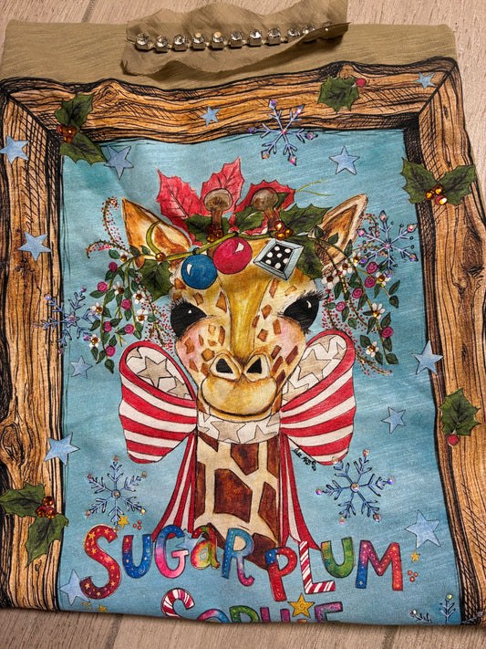 Christmas Giraffe T-Shirt