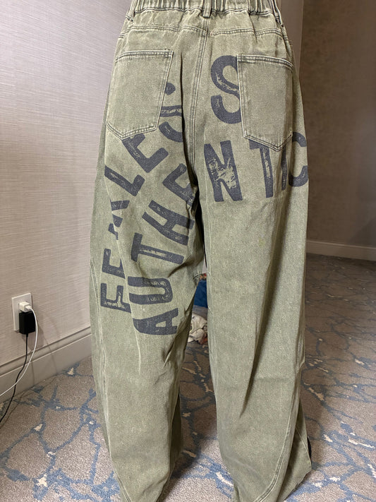 Brave Enough Army Green Pants