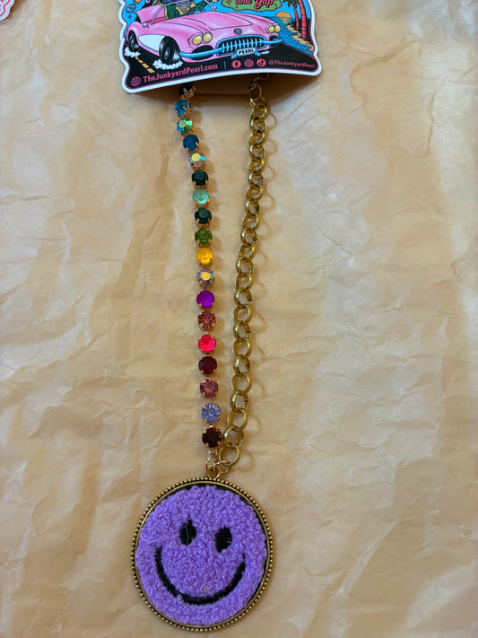 Purple Smile Necklace