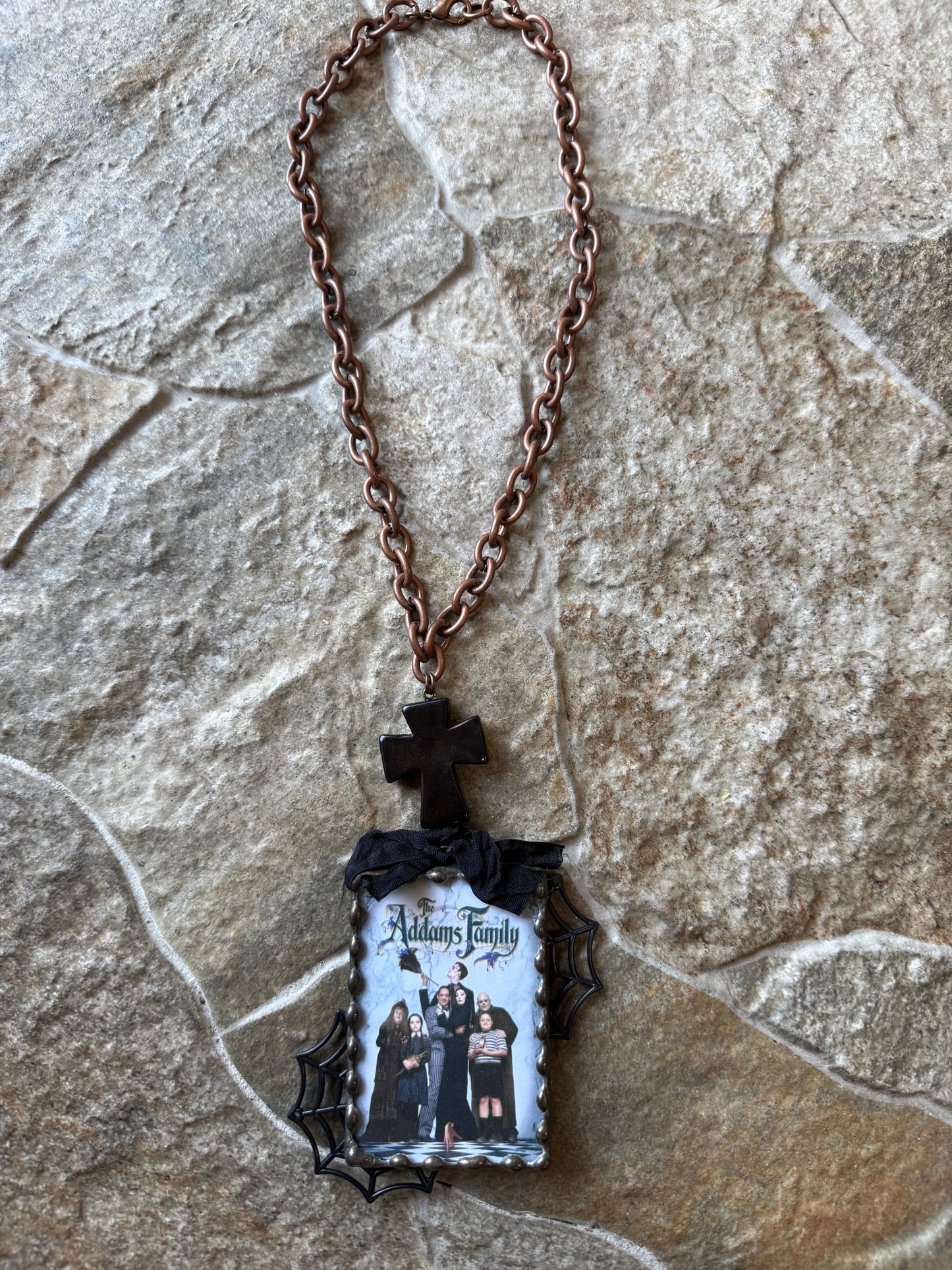 Vintage Adam’s Family Necklace