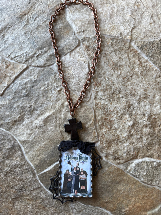 Vintage Adam’s Family Necklace