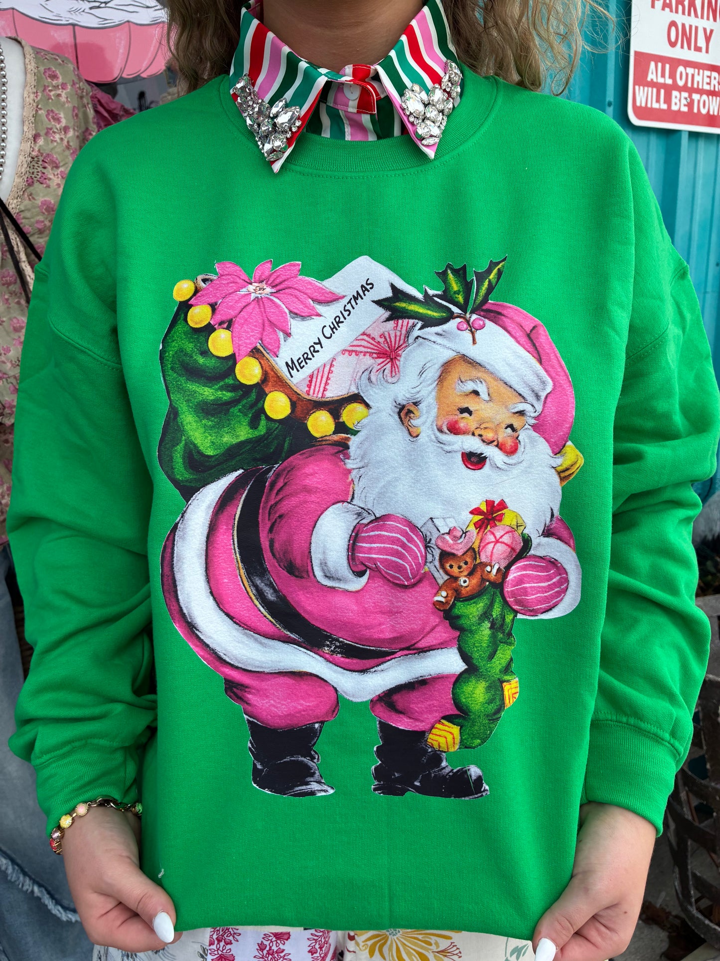 PINK/GREEN/RED STRIPED COLLAR
