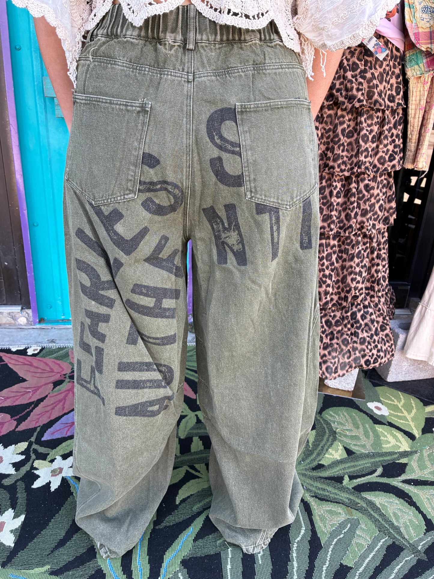 Brave Enough Army Green Pants