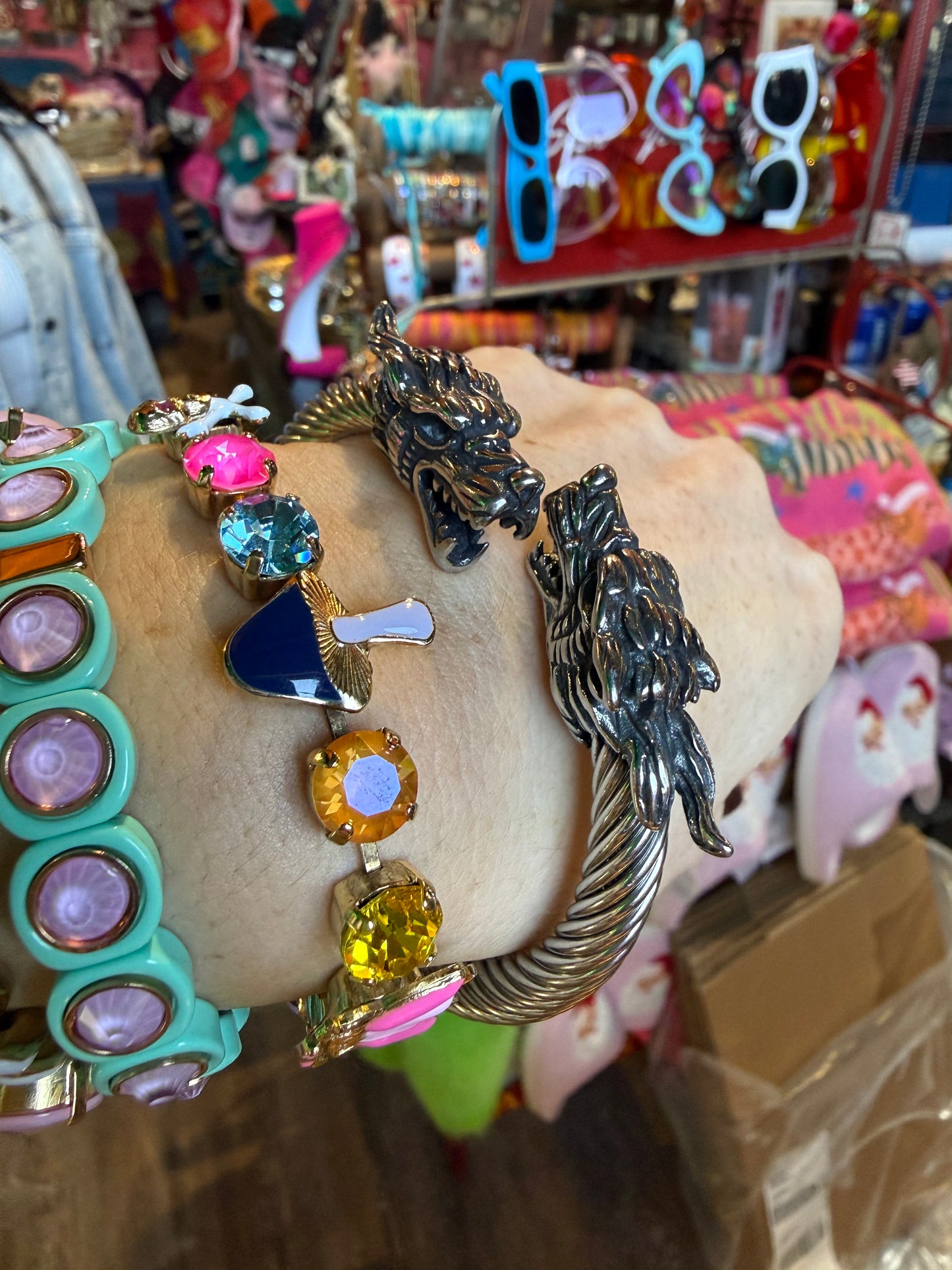 Double Dragon Bracelet