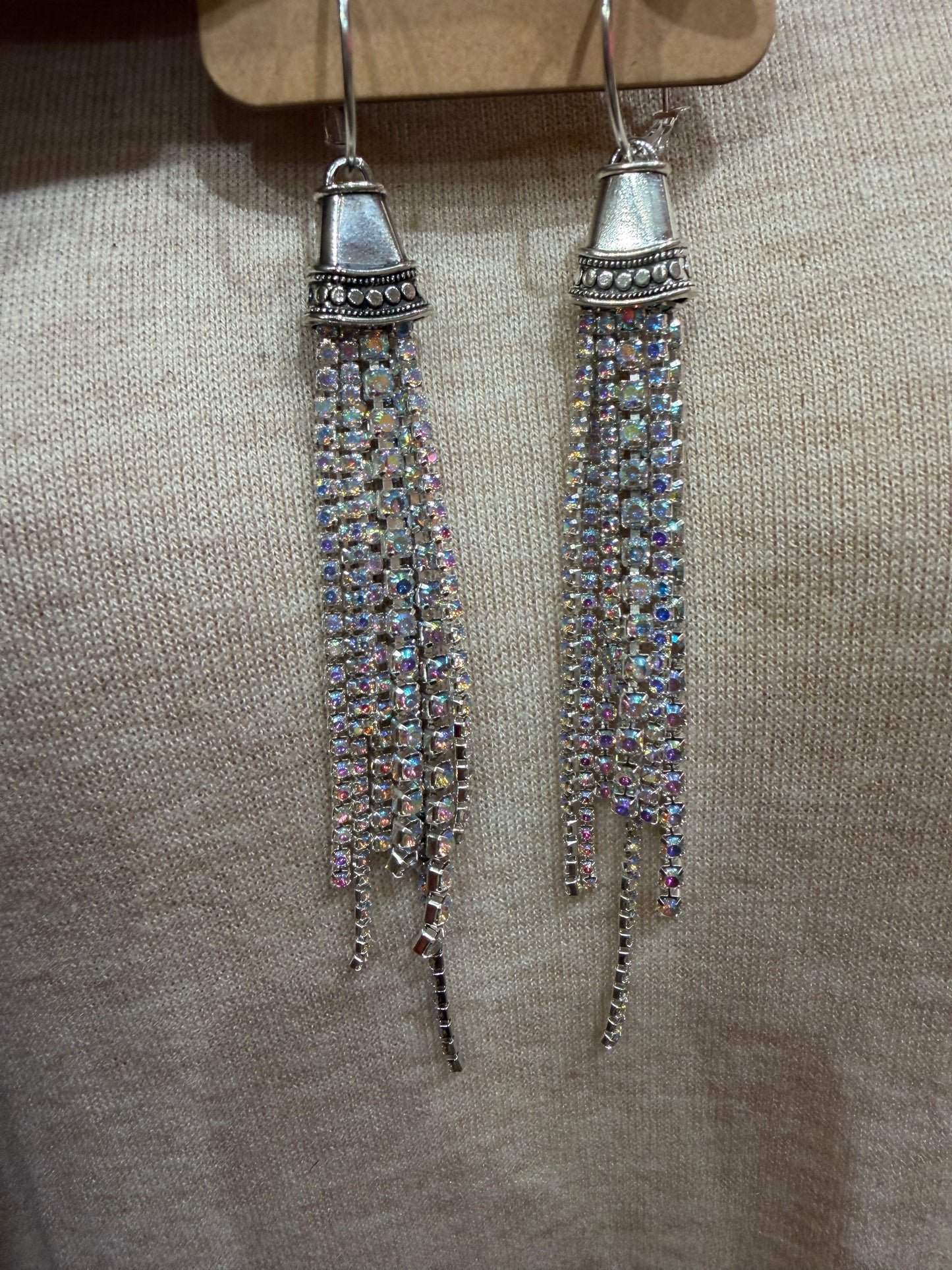 Bling Fringe Earrings