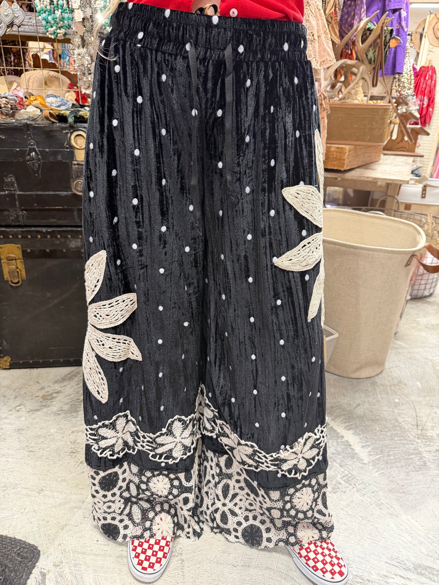 Black Daisy Bloomers