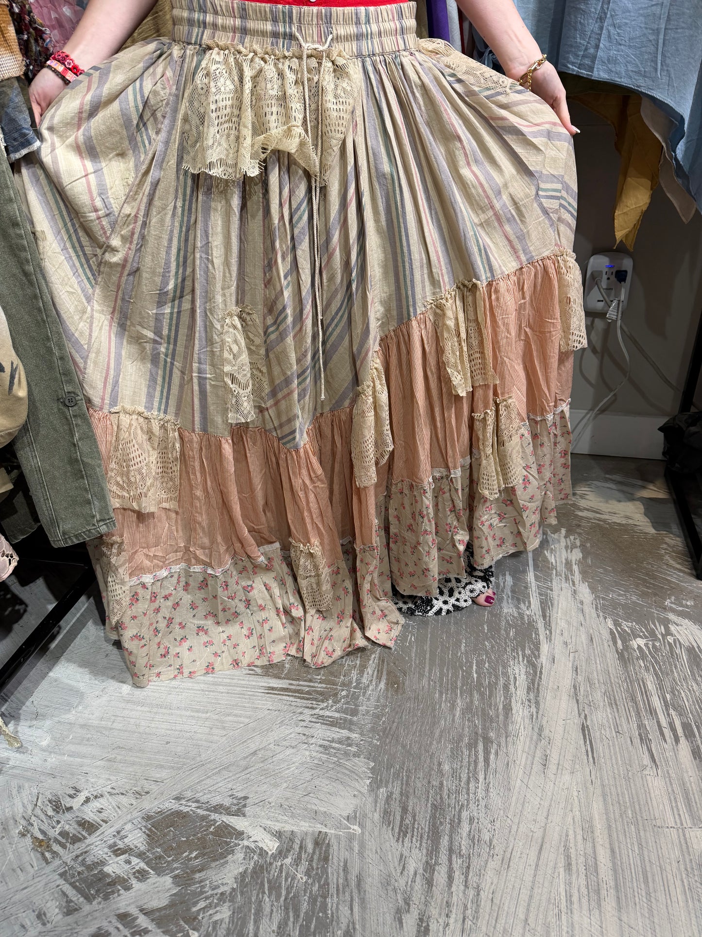 Ragged Rose Skirt