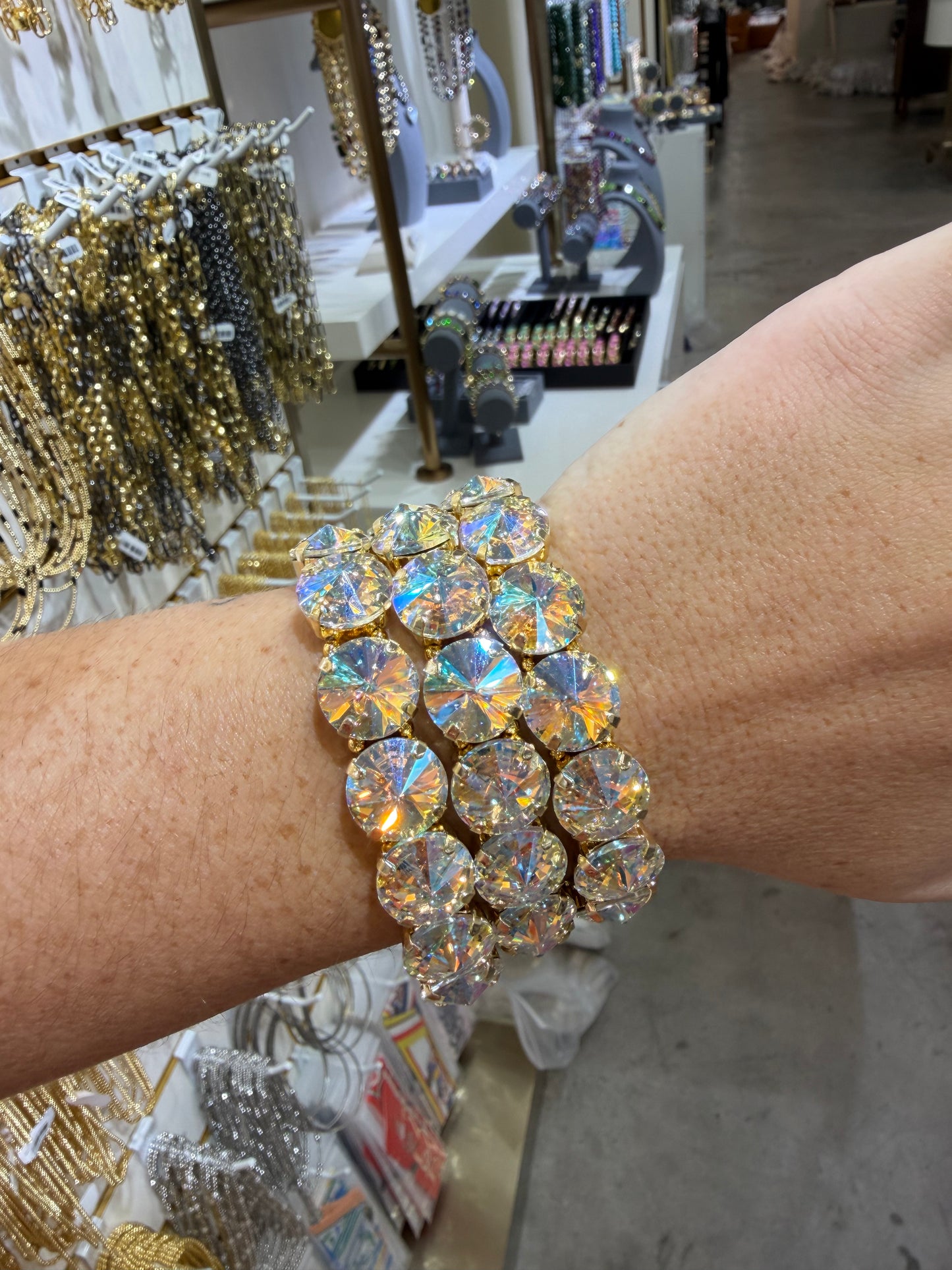 Clear Stretch Bracelet