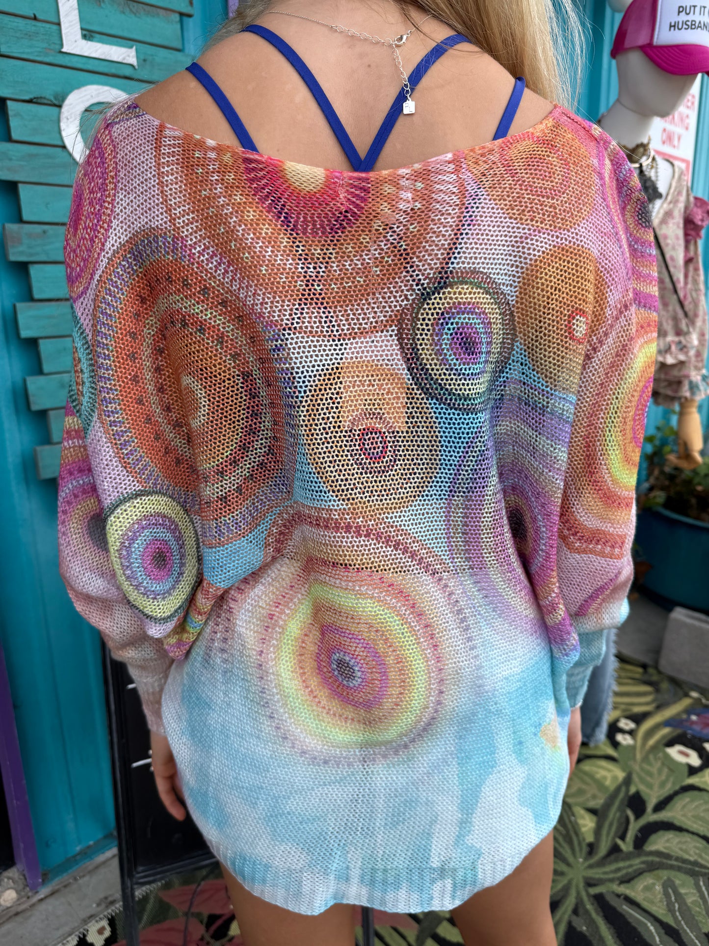 Bobo Swirl Knit Sweater