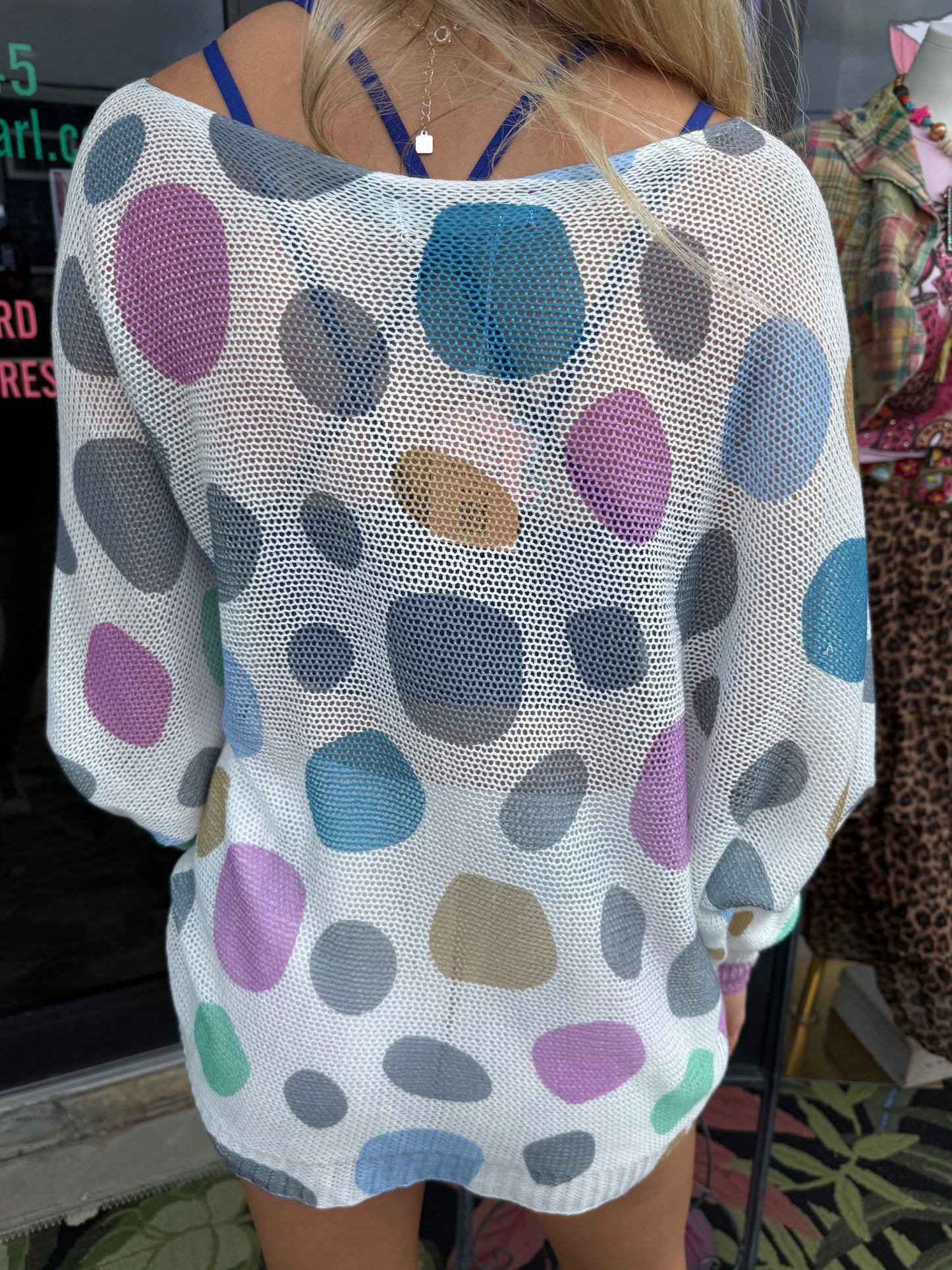 Color Pop Knit Sweater
