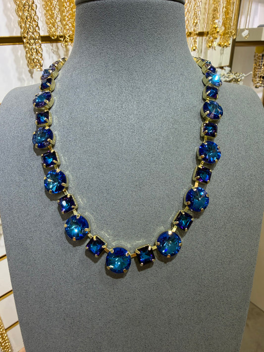 Blue Mix Royal Necklace