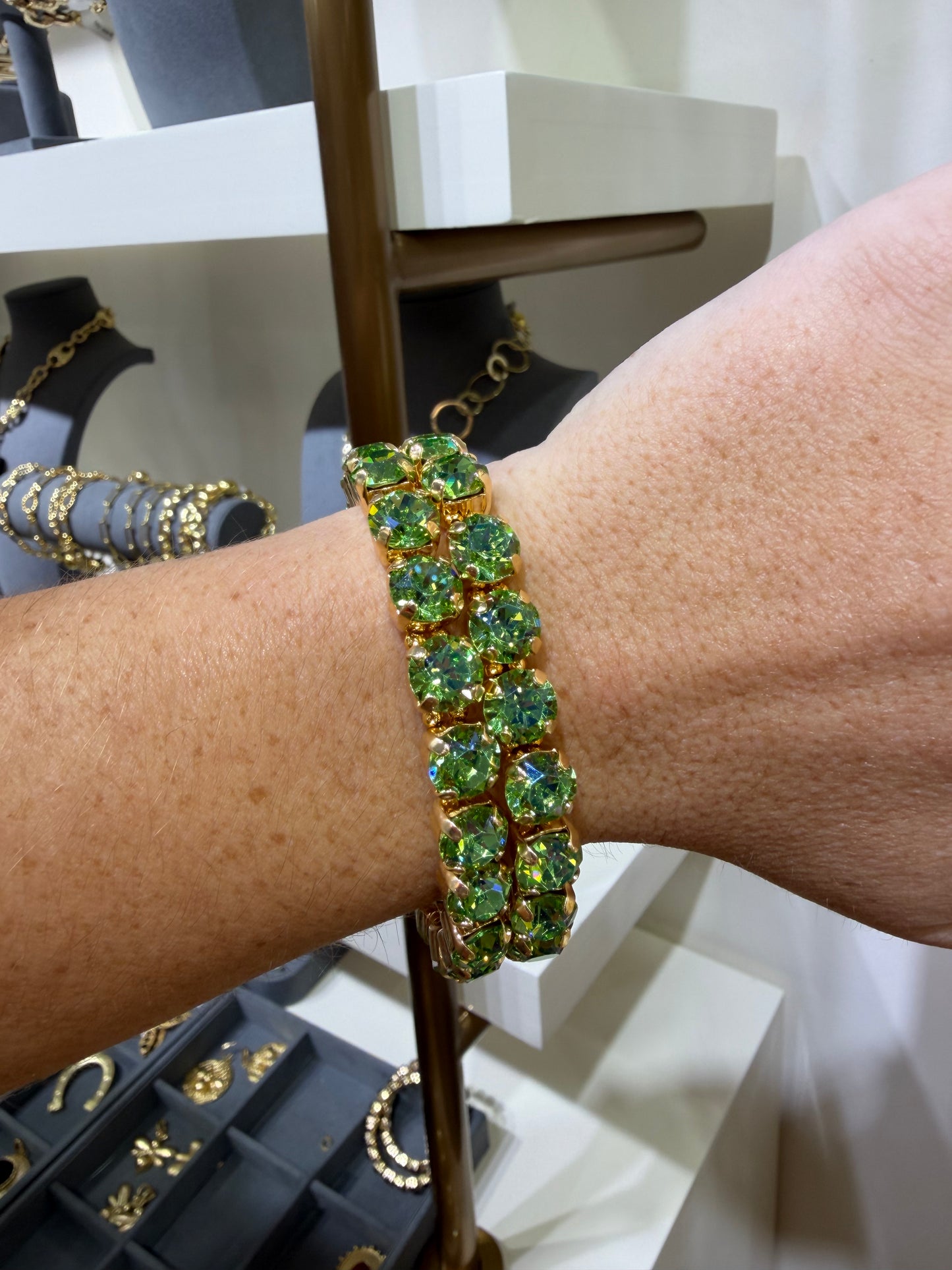 Mini Key Lime Stretch Bracelet