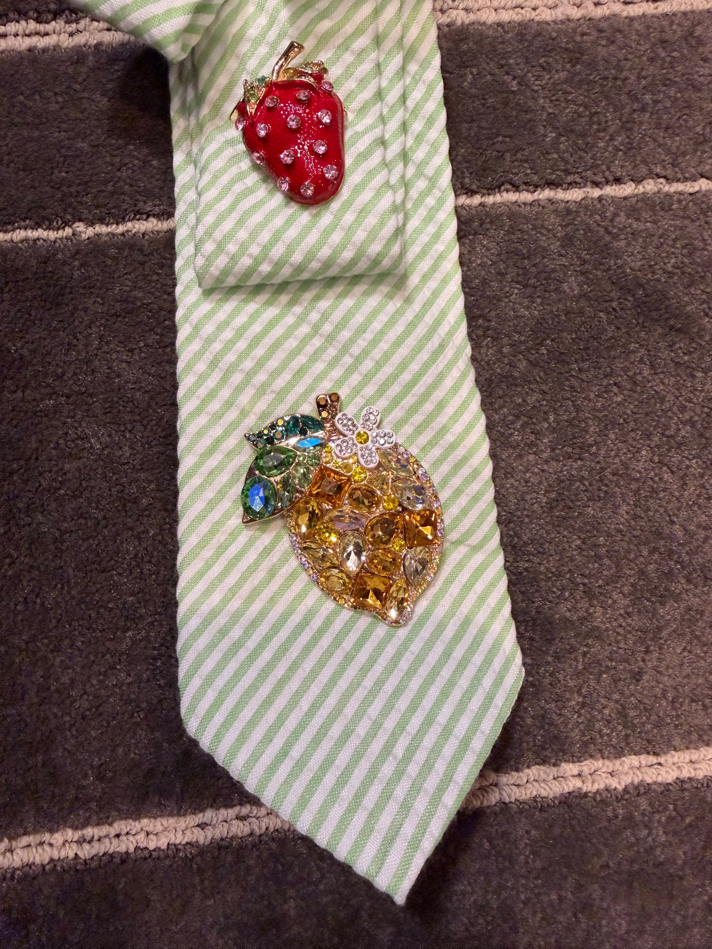 Freshly Picked Tie Necklace