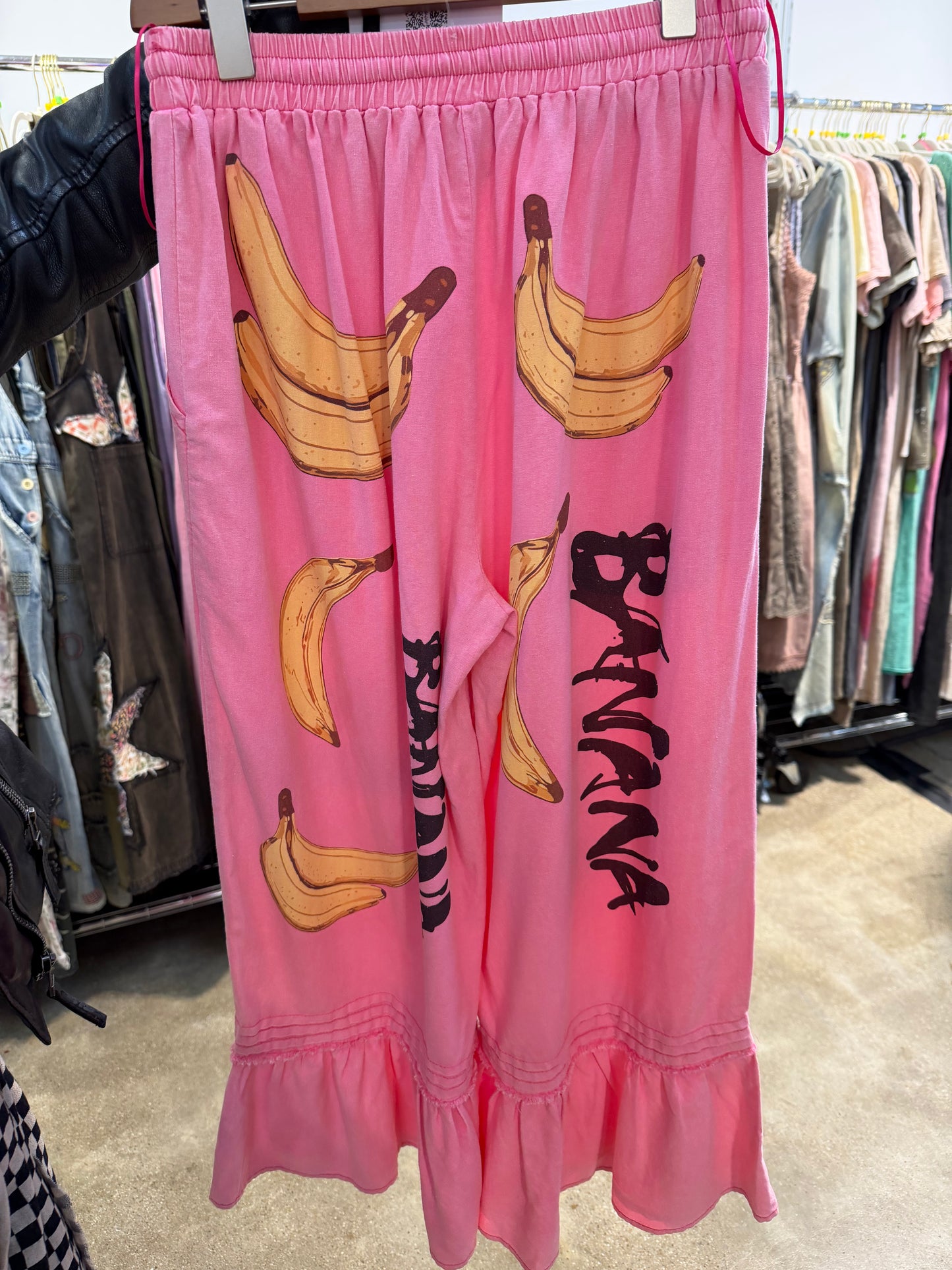 Pre order: Pink Banana Pants