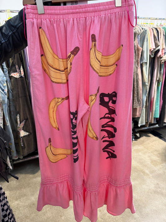 Pre order: Pink Banana Pants