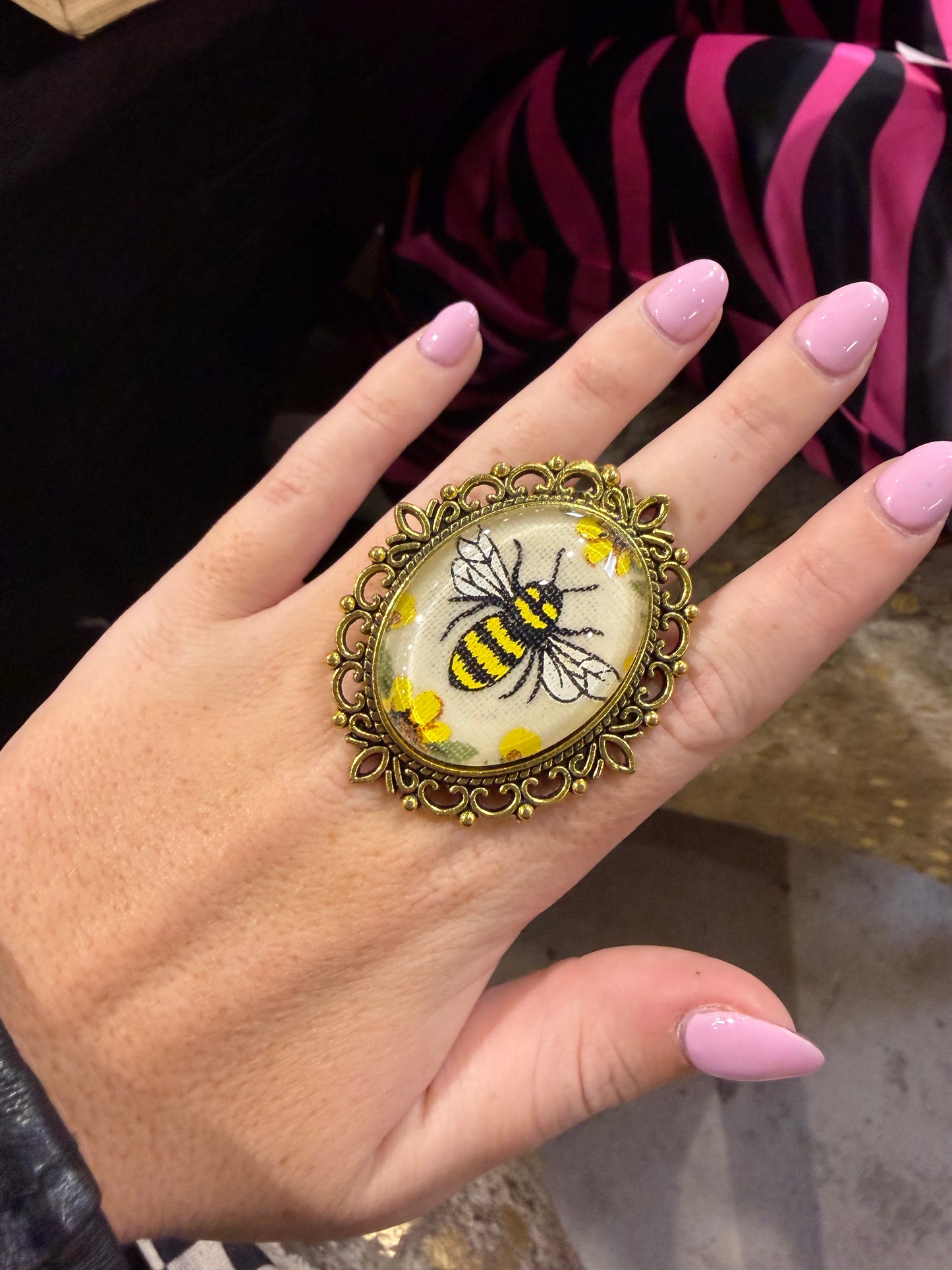 Vintage Bumblebee Ring