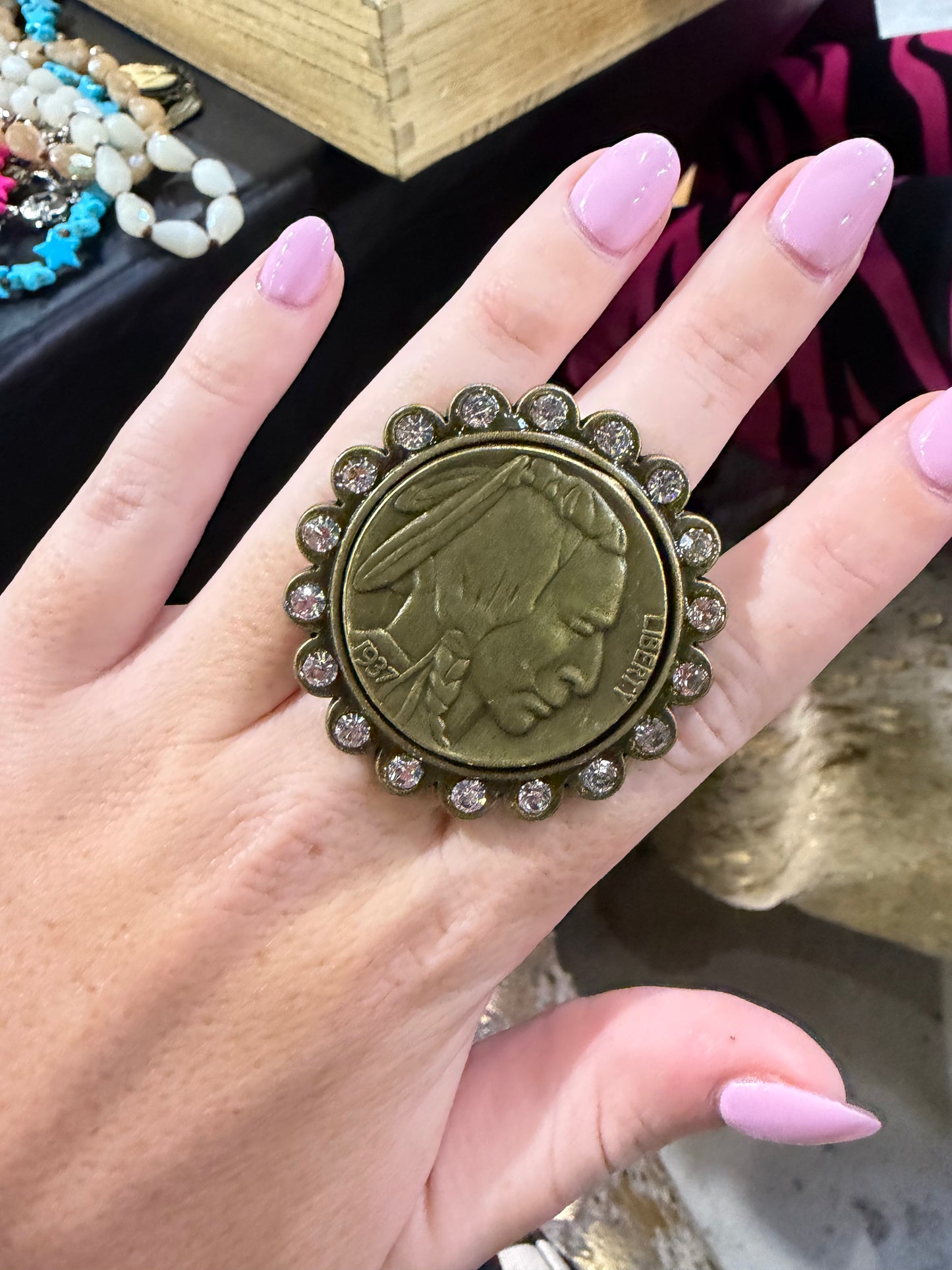 Indian Bronze Ring