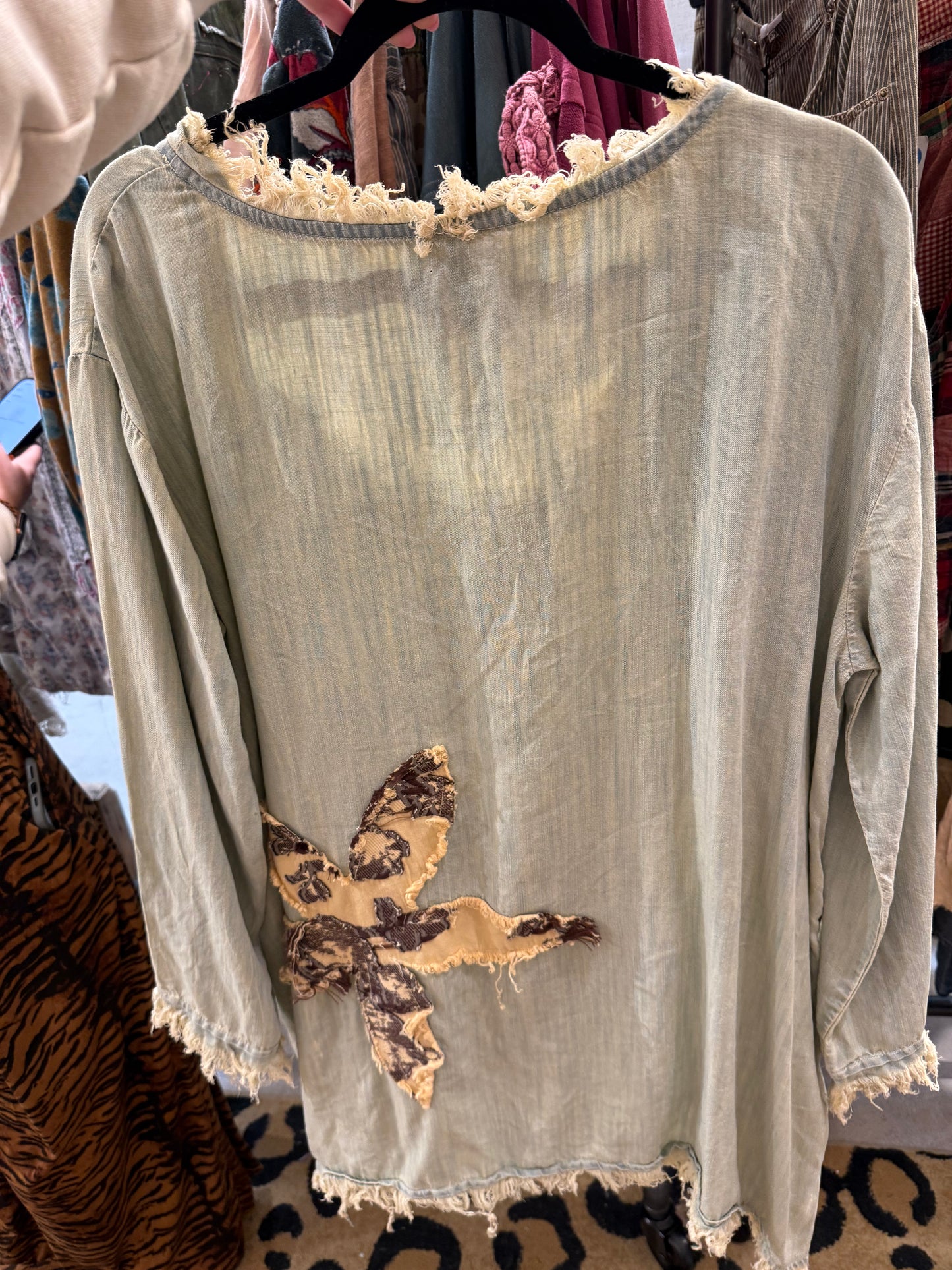 PRE ORDER Indigo Soul Tunic Sky