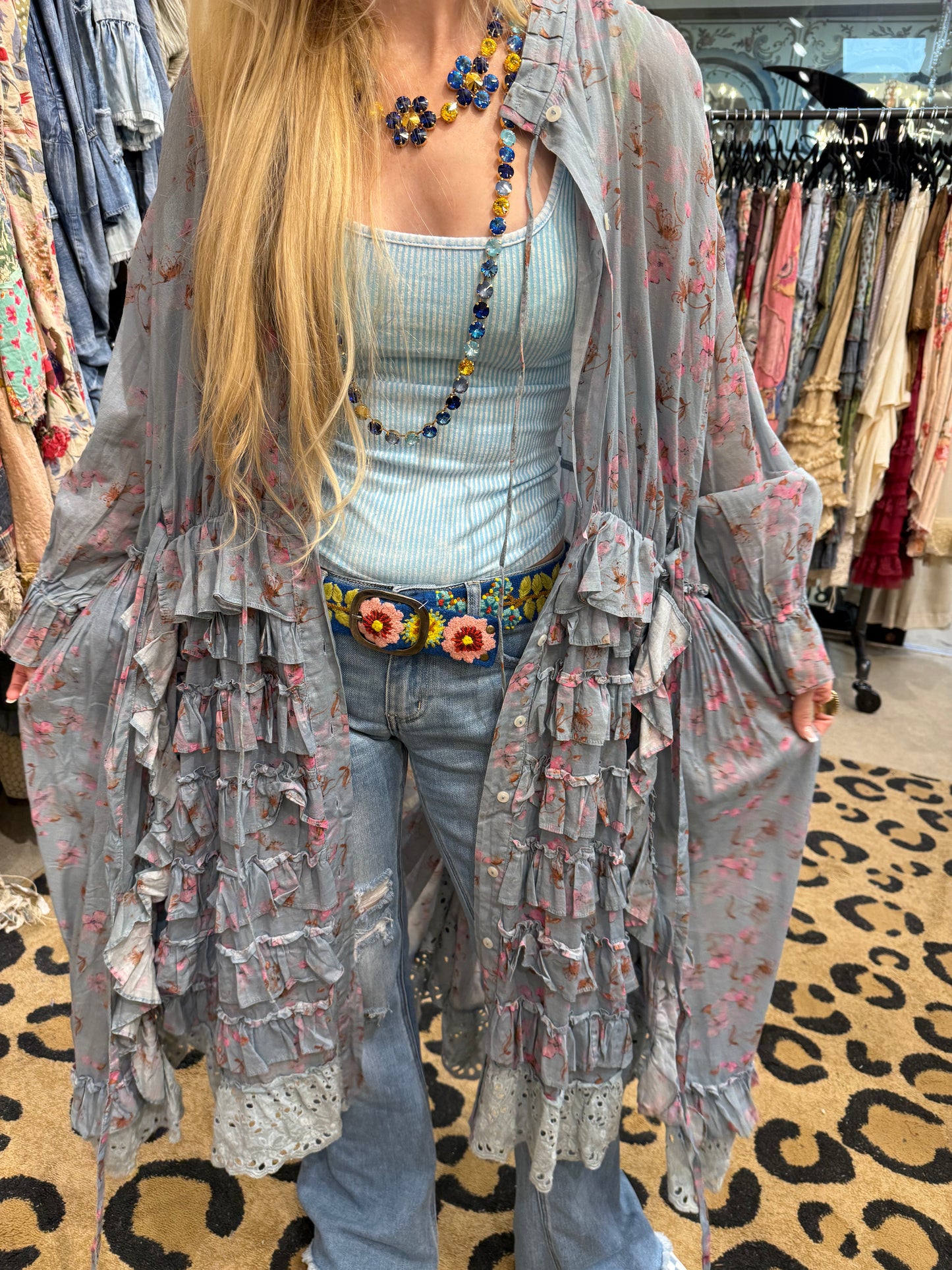 Whispering Blooms Duster