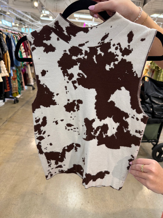 Pre Order:Cow Print Tank