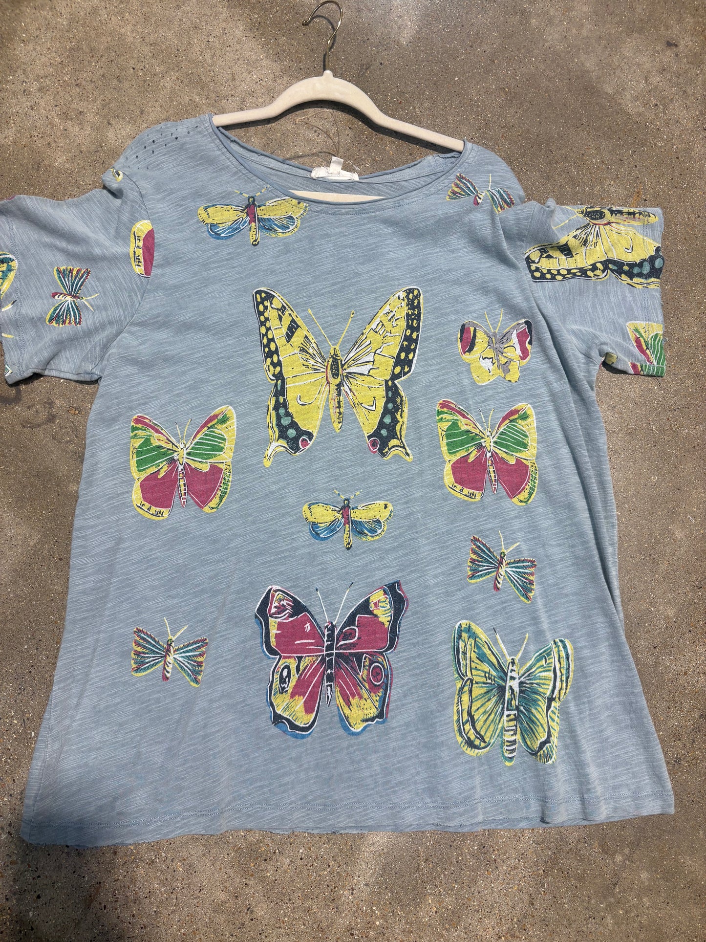 Pre Order: Blue Butterfly T-Shirt