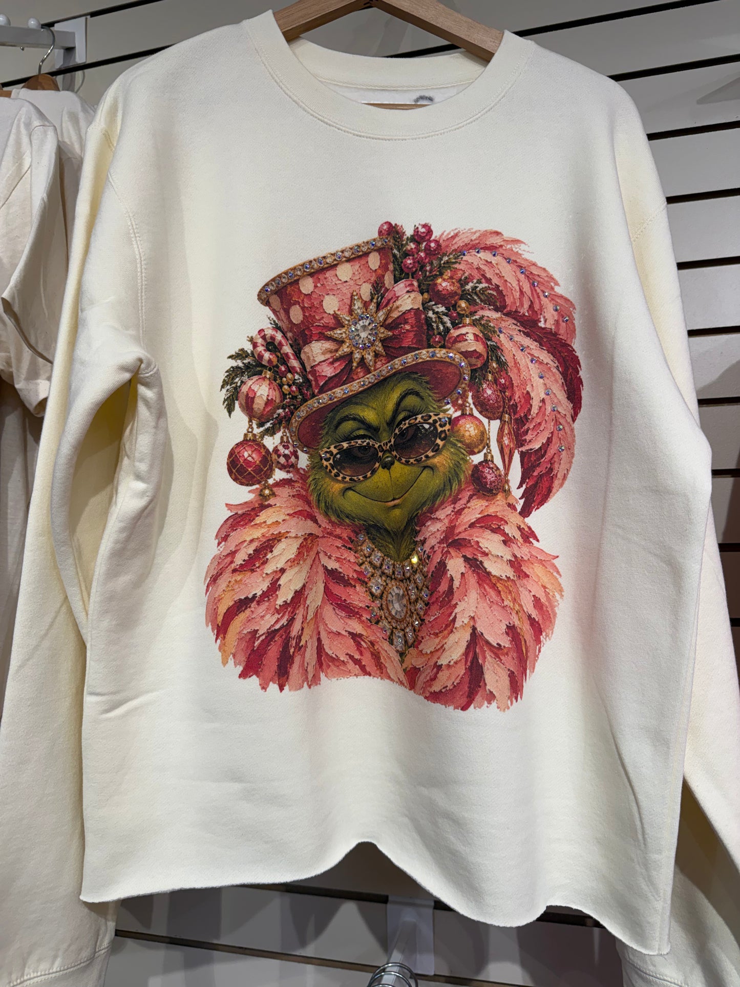 PRE ORDER Pink Feather Grinch