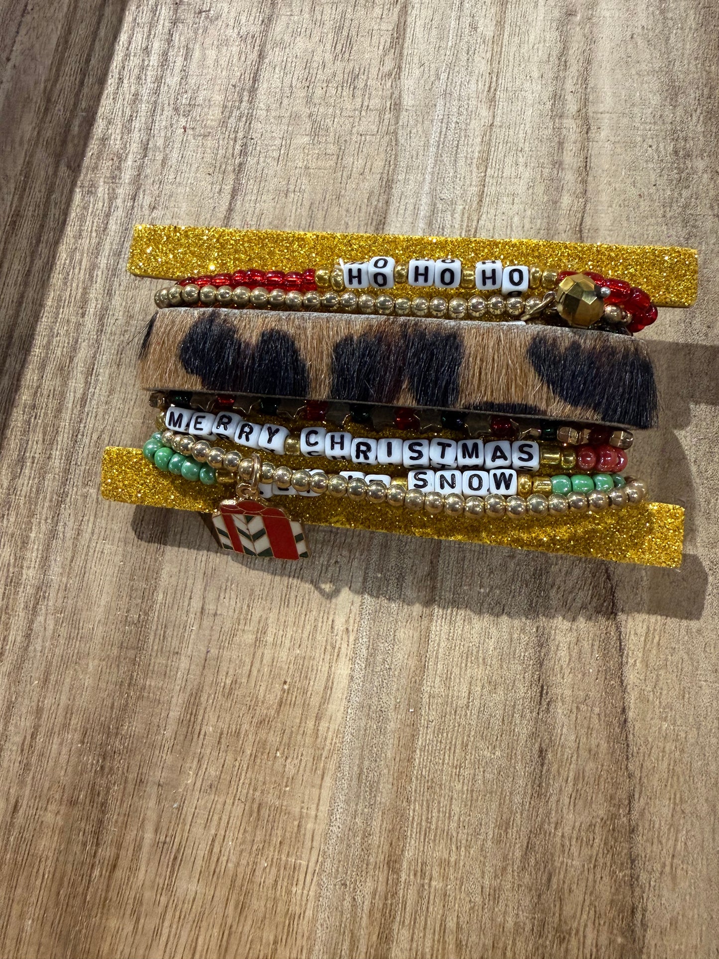 Bundle Christmas Bracelets (let it snow)