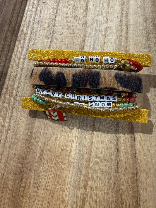 Bundle Christmas Bracelets (let it snow)