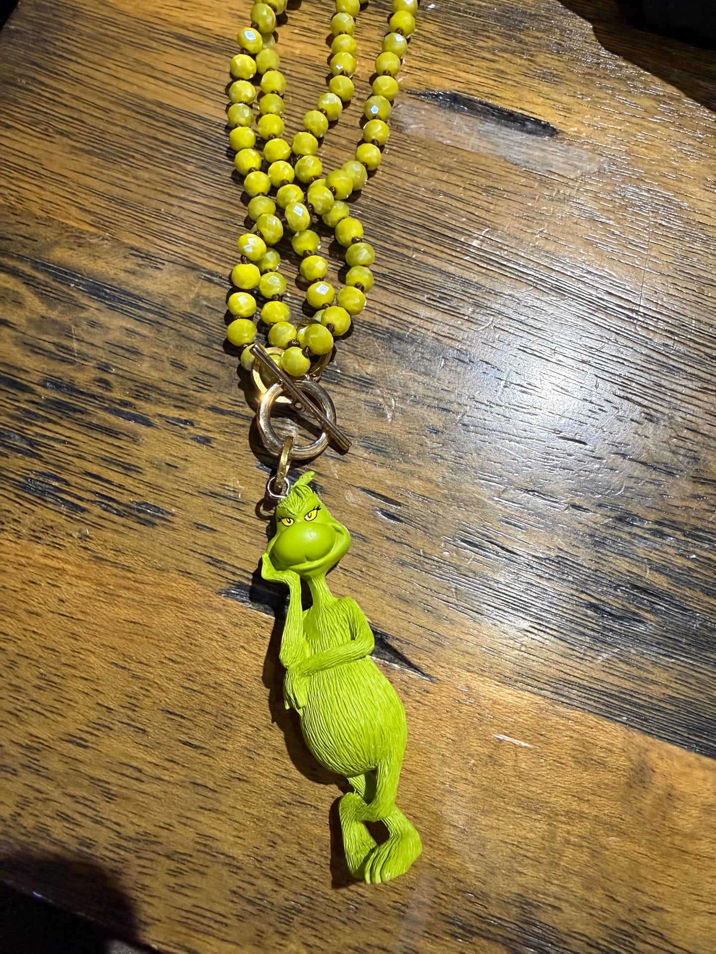 Grinch Figure Necklace