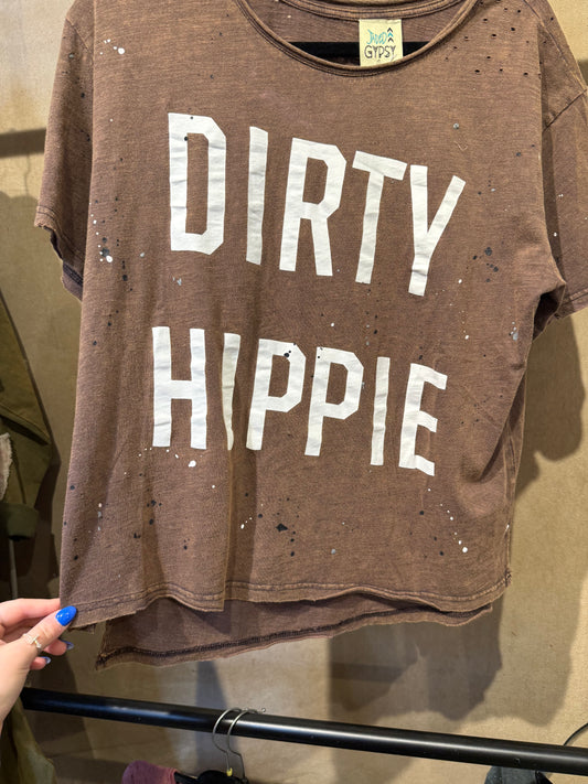 Vintage Mocha Dirty Hippie Tee