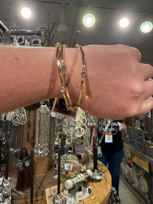 Gold Bangle Bundle