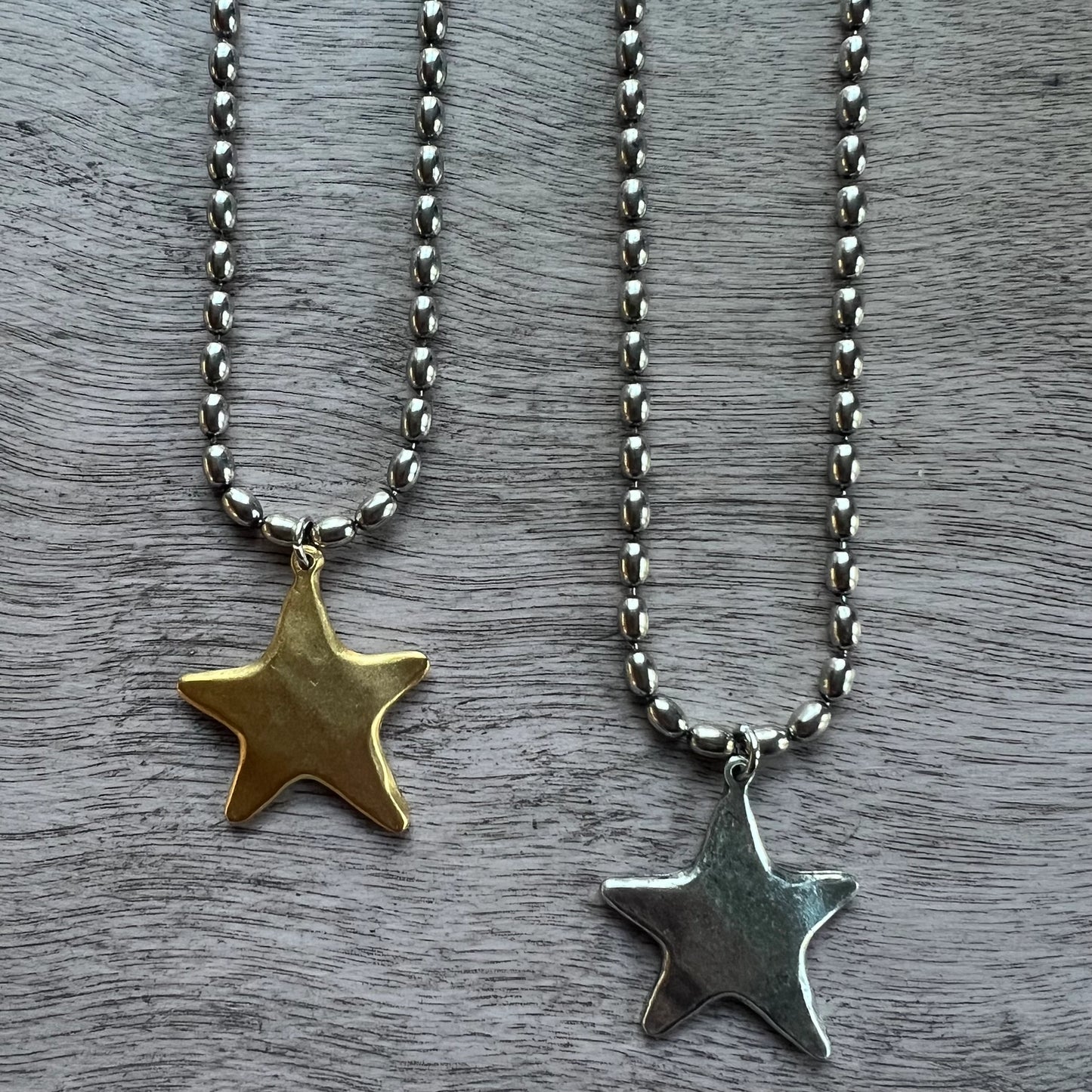 Gold Star Necklace
