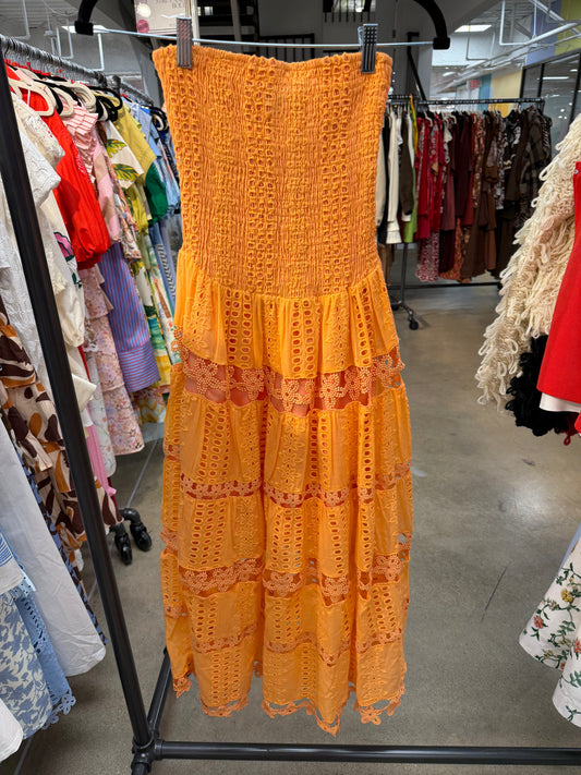 PRE ORDER Papaya Striped Sundress