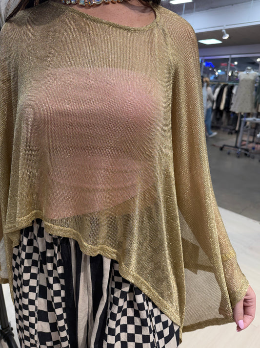 Gold Shiny Cape
