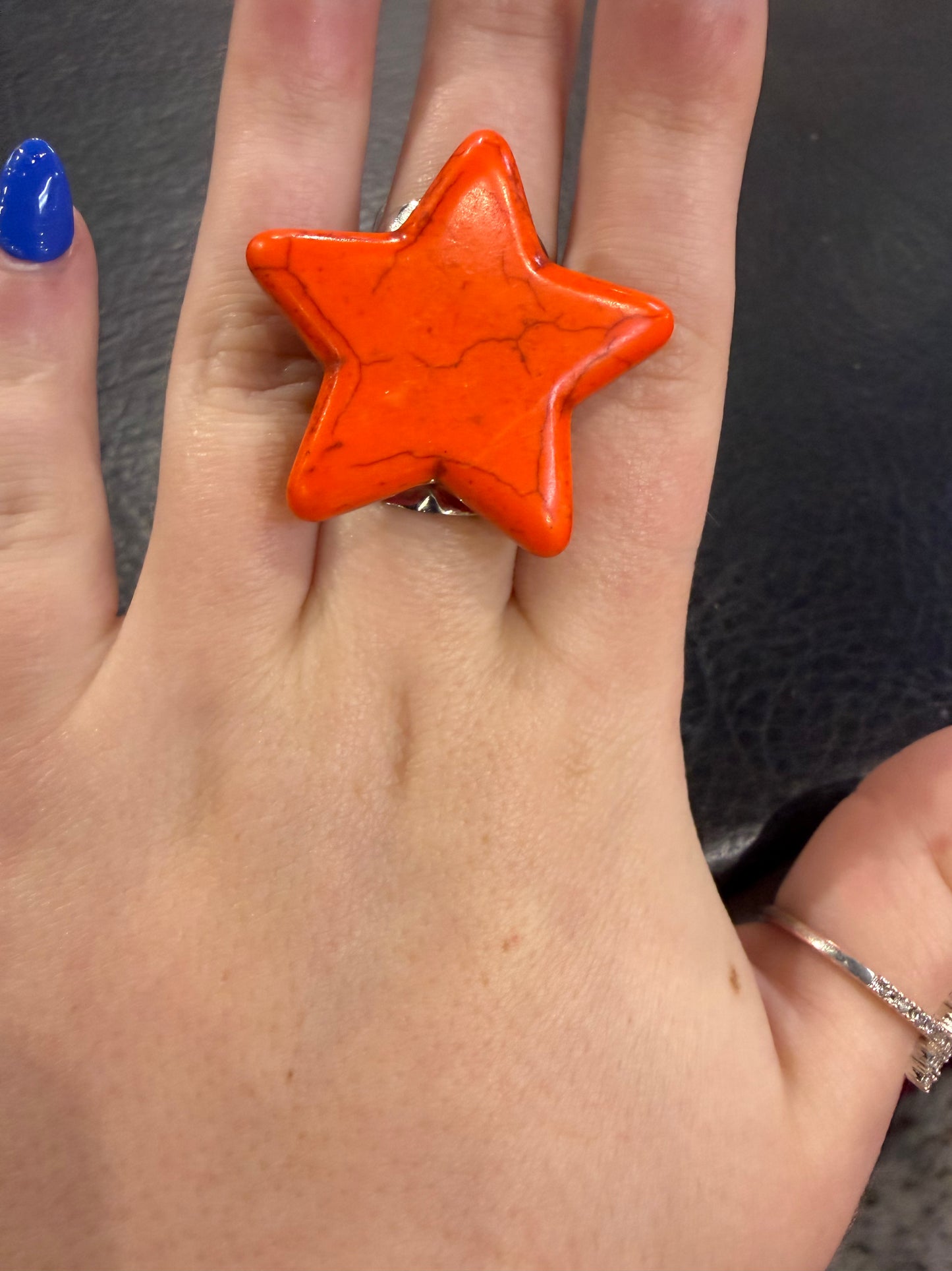 Orange Star Ring